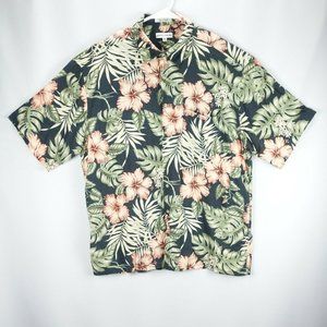 Pierre Cardin Men's Hawaiian Tropical 100% Rayon Shirt